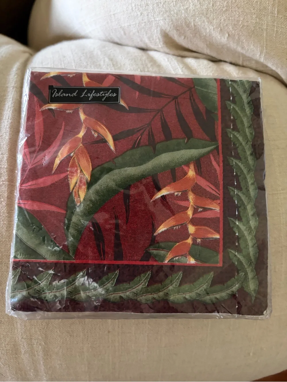 2 packs of decorative napkins NWT boutique festive cottagecore